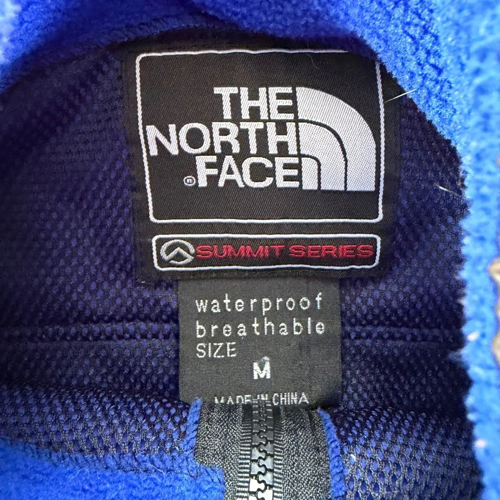 A- The North Face Summit Series Fleece Jacket Mens Medium Full Zip Denali Style